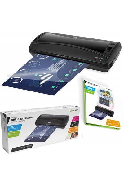 NO BRAND Laminator A4 cald și rece, Tracer TRL A4 + 100 folii
