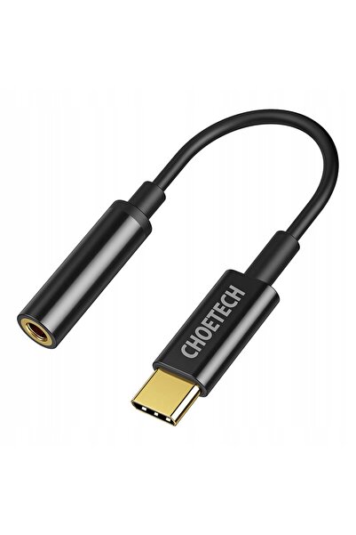 NO BRAND Adaptor audio CHOETECH USB-C la 3.5mm pentru telefoane mobile, conec...