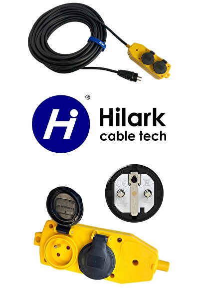 NO BRAND Cablu prelungitor H07RN-F 3x2,5 OnPD 1m SPLITTER