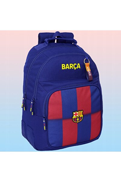 NO BRAND Rucsac școlar SAFTA pentru tineret, cu două compartimente, FC BARCEL...
