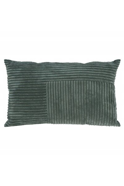 Home Styling Collection Pernă decorativă rechini patchwork albastru 30 x 50 cm