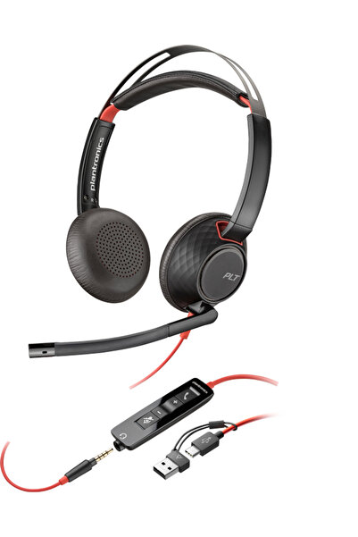 Plantronics Căști cu microfon HP Poly Blackwire 5220 Stereo USB-C