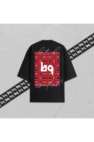 collection of bq Alaturka Essential Unisex Printed Oversize T-Shirt 100% Cott...