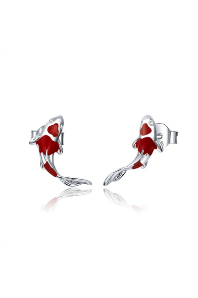 choice2 SCE812 WOSTU 925 Sterling Silver Starfish Stud Earrings Blue Cubic Zi...