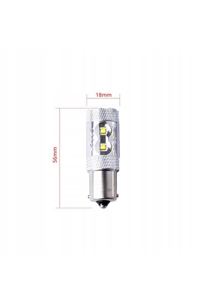 NO BRAND BULB LED EINPARTS 1156 P21W 10CREE PENTRU NISSAN VOLKSWAGEN 2 BUC 50...