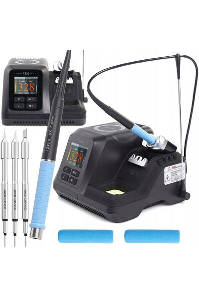 TECHREBAL Stație de lipit Aixun T320 + fier de lipit 245 + 3 vârfuri