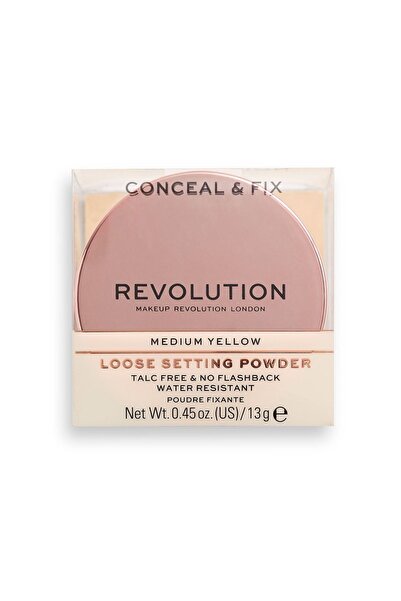 Makeup Revolution London Makeup Revolution, Conceal & Fix, Vegan, Pudră fixat...