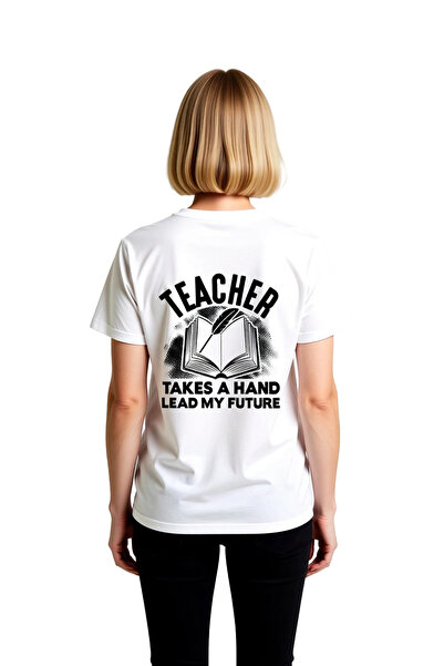 PayBuy Teacher's Future Holding Hands with Direction Printed Women's T-Shirt