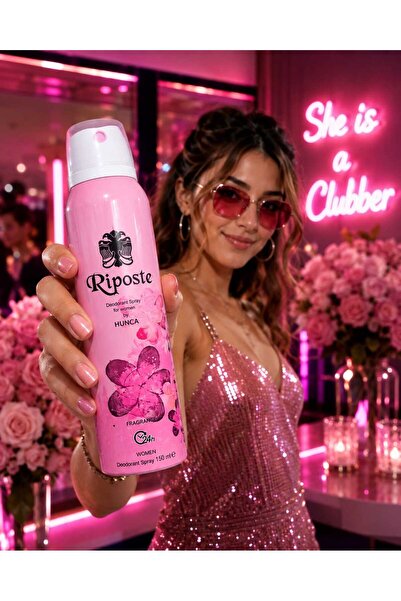 ORİON GLOBAL Riposte Dance Deodorant Sprey 150 ml – 24 Saat Kalıcı Koruma – (...