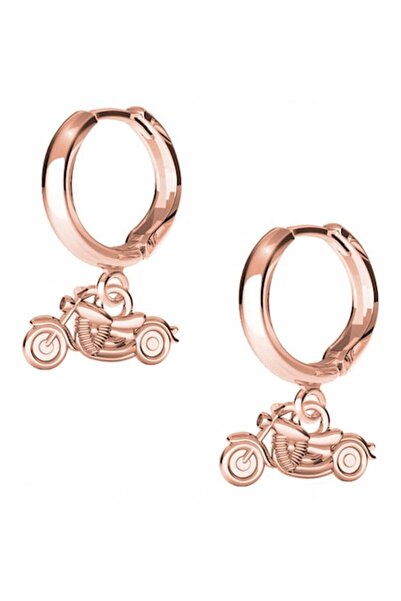 Larezo Cercei de damă, Larezo, Motocicletă, Placat cu argint sterling 925 și ...