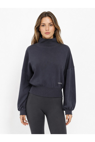 Neden Tekstil Women's Black Sweatshirt