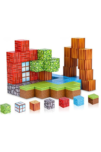 OEM Set blocuri magnetice de construcție - 64 de piese
