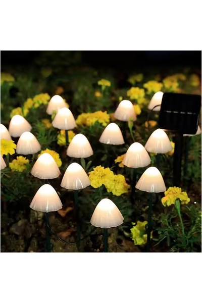 Generic Brand Guirlande pardosealăaire à piquer 20 champignons 5 m – 8 h d'au...