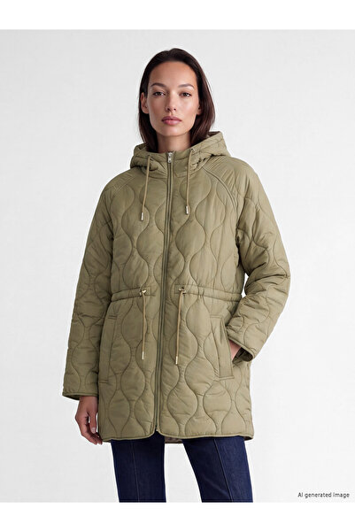 LC Waikiki Hooded Quilted Women's Puffer Coat