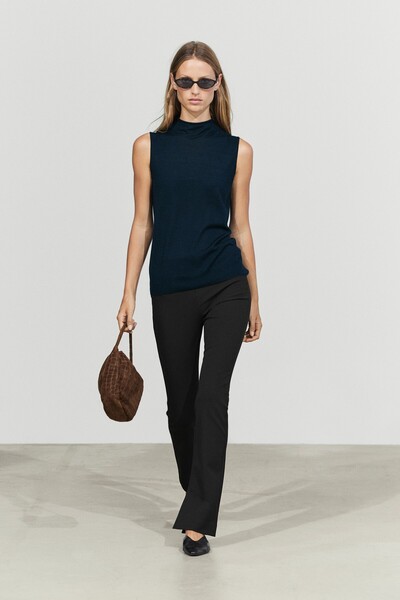 Massimo Dutti Teknik çan paça pantolon