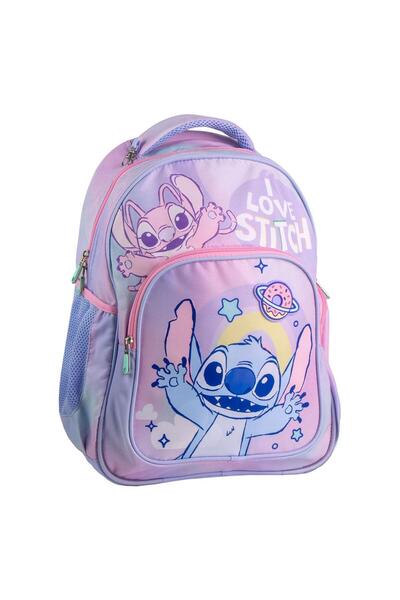 OEM Ghiozdan școlar mediu Lilo & Stitch, 42 cm