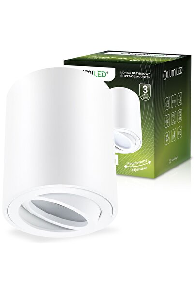 Lumiled Spot cu halogen aplicat la suprafață, orientabil, GU10, rotund, alb, ...