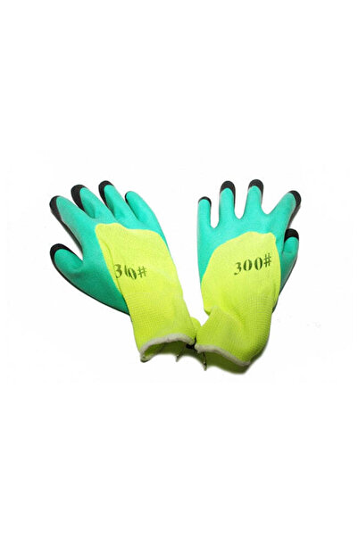 Generic Mănuși de protecție universale din textil și PVC, verzi