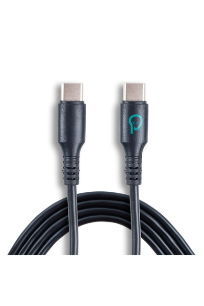 Spacer Cablu USB-C USB-C 1 8m Negru SPDC-TYPEC-TYPEC-PVC-BK-1.8