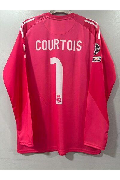 BREATHLESS Real Madridd 2025/26 Sezonu Pembe Uzunkol Thibaut Courtois Kaleci ...