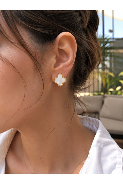 ATALYA ACCESSORY Yonca Steel Women's Earrings