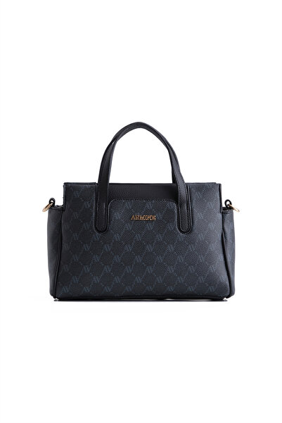 Armine Dotted Bag Black