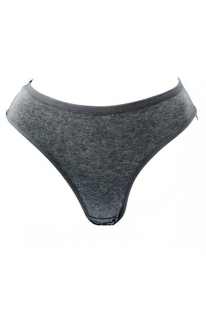 VELVET TOUCH Γυναικείο βαμβακερό νυχτικό ανθρακί 43000AN, Μέγεθος L