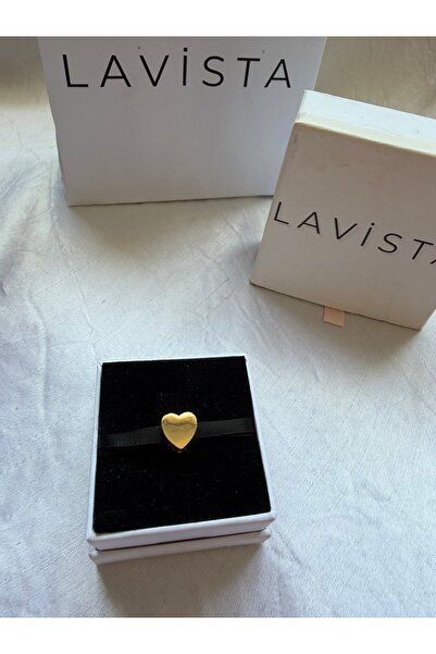 Generic Brand Gold Heart Silver Charm