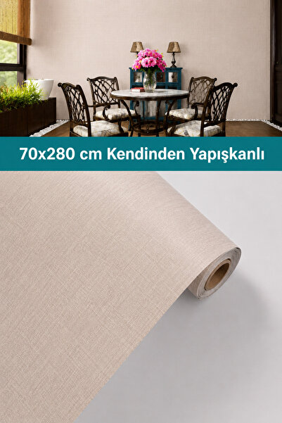 UKAB DEKOR 70x280 Cm Kendinden Yapışkanlı Premium Yüzey Pratik Uygulamalı Zemin Kaplama Paneli f006