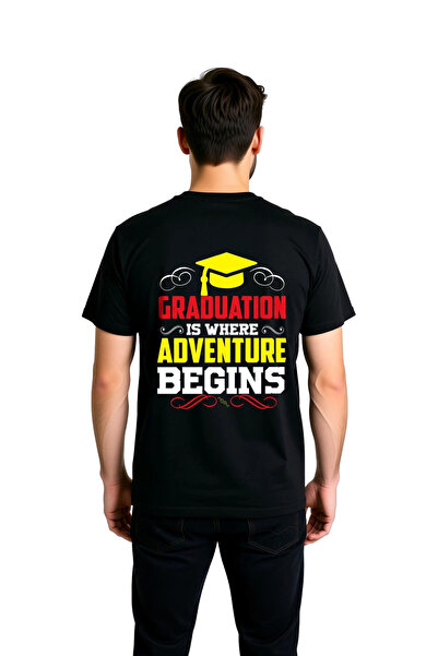 PayBuy Graduation and the Beginning of New Adventure Printed Men's T-Shirt