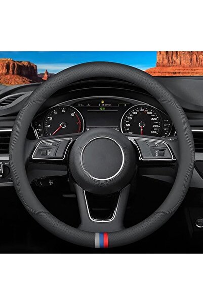 Deerkang غطاء عجلة قيادة BMW مخصص من Deer Route - جلد فاخر، غير قابل للانزلاق...