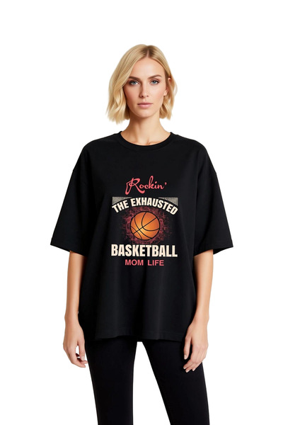 PayBuy Basketball Mom's Right Printed Women's Oversize T-Shirt