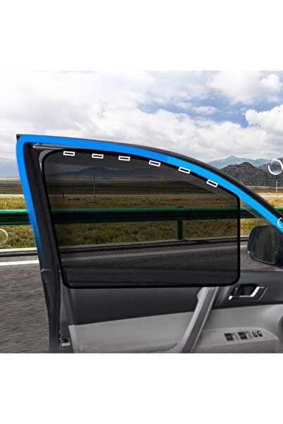 NALANDA 2 packs Magnetic Car Side Window Sunshade With Reflective Mesh for Ba...