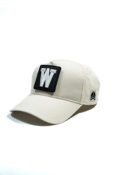 all hats قبعة قابلة للتغيير مع تفاصيل تطريز حرف W |   قبعة بيسبول بدون شبكة ع...