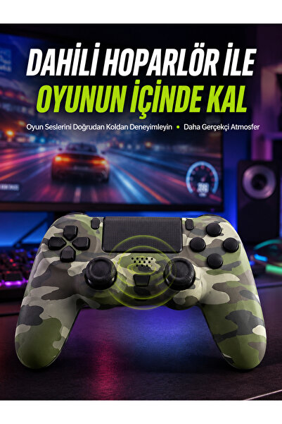 Lisinya Uzun Pil Ömürlü Oyun Kolu – USB ile Hızlı Şarj Desteği -