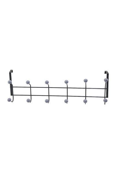 OEM Demirbüken F.A-07 Amerikan Kapı Arkası Askı Metal Boncuklu Gri Plastik Bo...