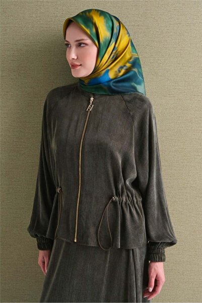 Armine Satin Silk Scarf 9606D-53