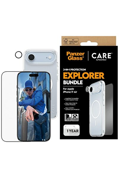 CARE by PanzerGlass® CARE by PanzerGlass Κορυφαία Θήκη Explorer 3-σε-1 + Γυαλ...