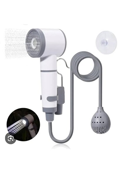 Genaric Portable Rechargeable Camping Shower – USB Electric Shower Head & Wat...