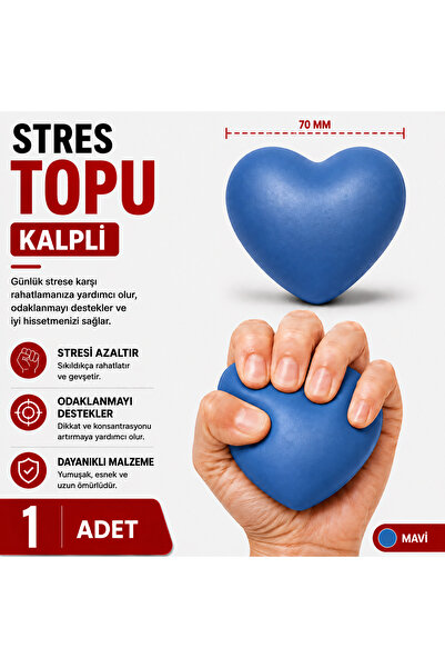 NUBEX PROMOSYON NUBEX BASKISIZ KALP STRES TOPU - TEKLİ SATIŞ(14 RENK SEÇENEĞİ)