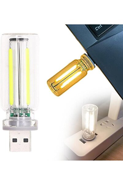 AZONEE USB LED Night Lamps, Mini Retro Car Interior Lights, Plug-in Atmospher...
