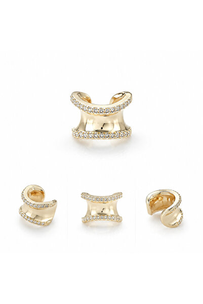 Vi store Özel Tasarım Çelik Earcuff