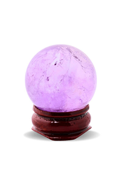 craftmystic Sfera din Ametist ,1 buc, 30-35 mm - Ideala pentru Cadouri si Dec...
