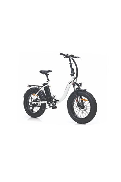 Corelli Voniq-S Eco 20 Jant 42 Folding Fat Bike Elektrikli Bisiklet White