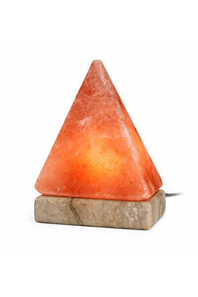 craftmystic Lampa de Sare din Himalaya Piramidala - Protectie Energetica si A...