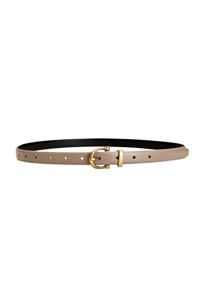 delis Curea dama C-216, piele naturala, Crem (Marime : 100 cm)