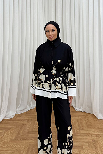 Melike Tatar Patterned Set 32-2937