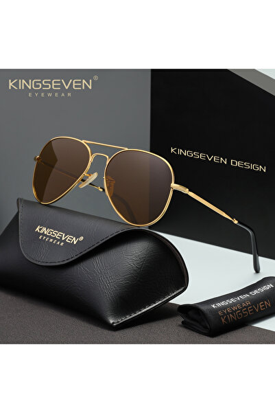 choice2 نظارات شمسية للرجال والنساء من KINGSEVEN بإطار كبير مستقطب وحماية UV4...