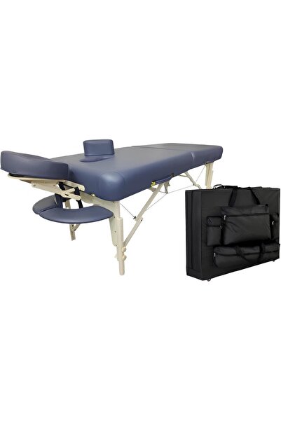 Master Massage Professional Massage Table 30" With Free Wheeled Carry Case ba...