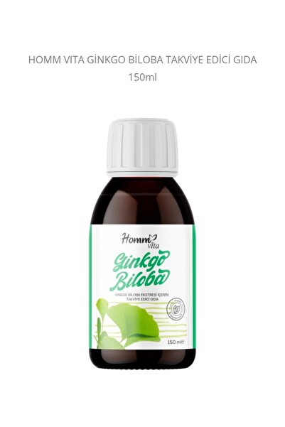 hommbitkisel Homm vita ginkgo biloba takviye edici gıda